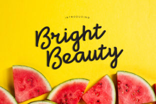 Bright Beauty: A Script Font That Radiates Elegance