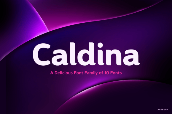 Caldina: A Versatile Font Family for Every Design Need