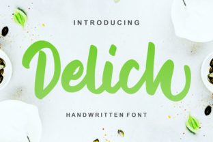 Delich: A Modern Script Font with Warmth