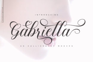 Discover the Charm of Gabriella Script