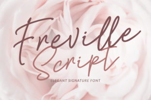 Freville: A Distinctive Script Font for Meaningful Design
