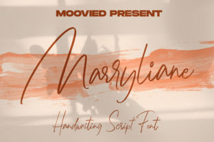 Marryliane: A Romantic Signature Font for Modern Design