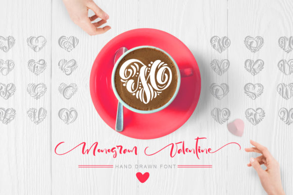 Monogram Valentine Font Overview