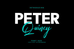 Peter Quincy: A Dual-Style Typeface Built for Human Expression and Digital Clarity
