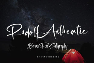 Rudolf Authentic: A Modern Script Font with Character