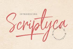 Scriptyca: The Handwritten Font That Brings Warmth, Energy, and Authenticity to Your Designs