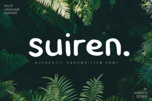 Suiren: A Handwritten Font with Soul
