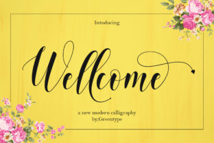 Wellcome: A Romantic Script Font That Feels Like a Handwritten Love Letter