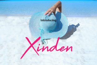 Xinden: A Script Font That Elevates Design